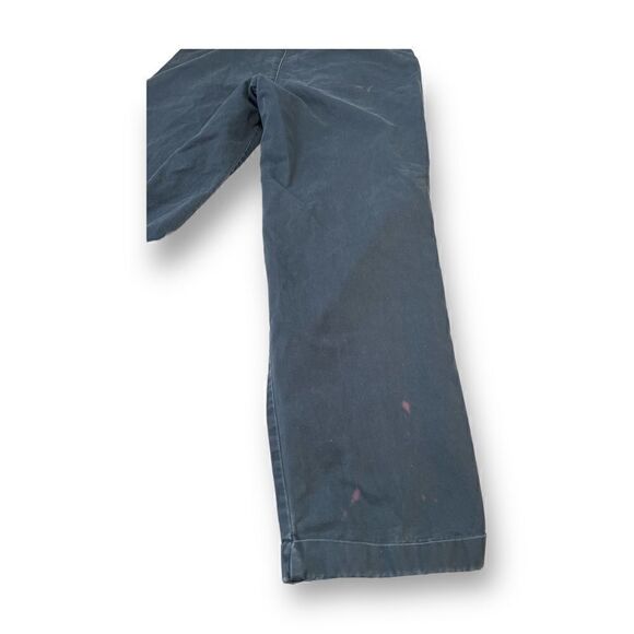 Gap Vintage Navy Blue Easy Fit Pleated Pants Size 32 - Picture 5 of 5